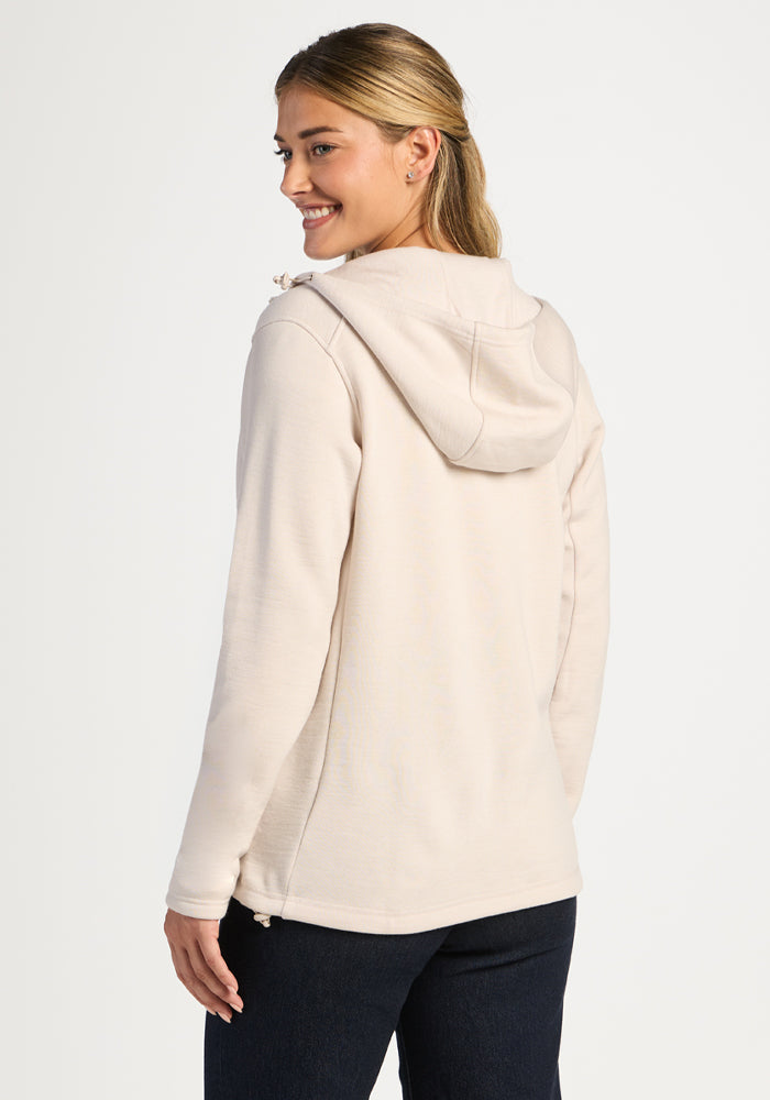 Cubby Hooded Sweatshirt - Ecru