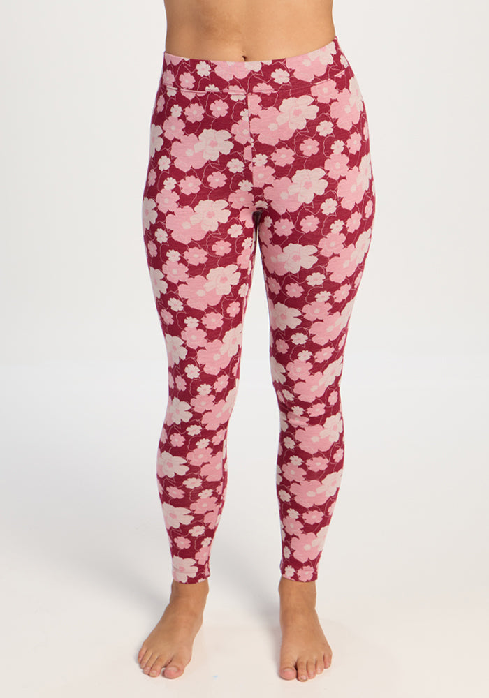 Taylor Baselayer Leggings - Floral Crush