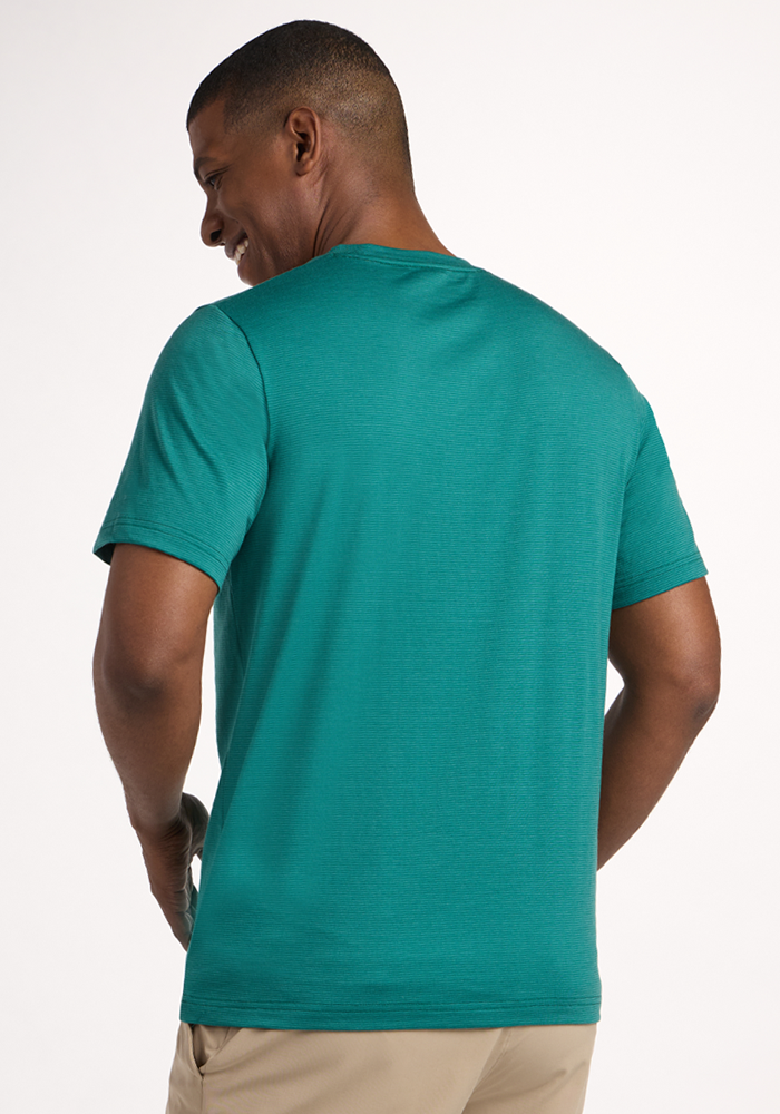 Endurance Tee - Woodland Mini Stripe