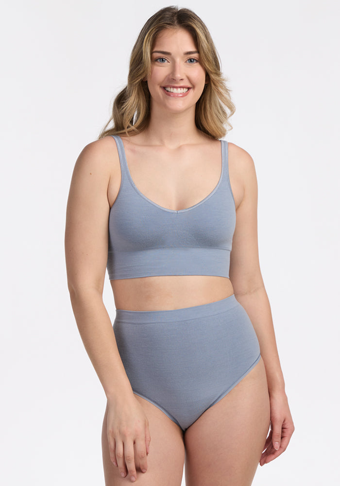 Mabel Full Coverage Underwear - Bluebell