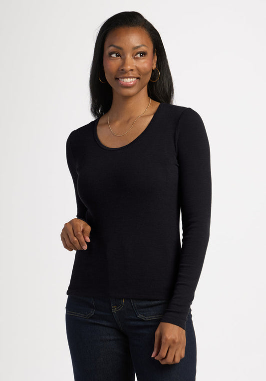 Katie Ribbed Long Sleeve