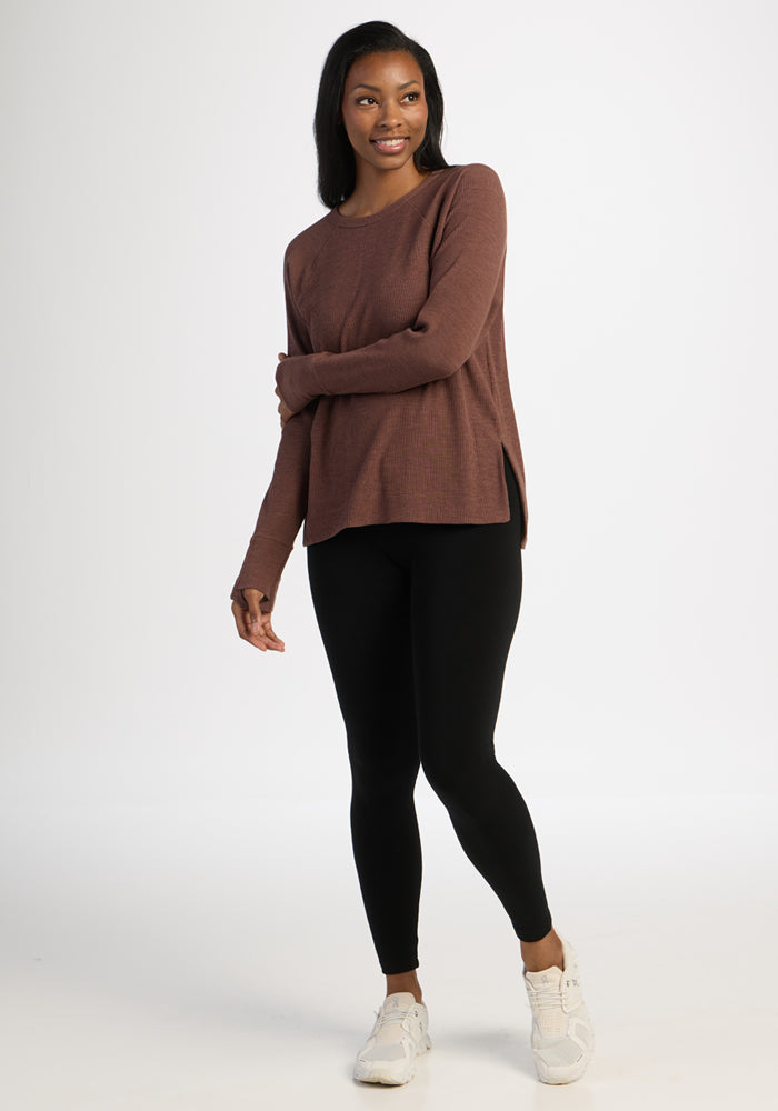 Ainsley Sweater - Sable Heather