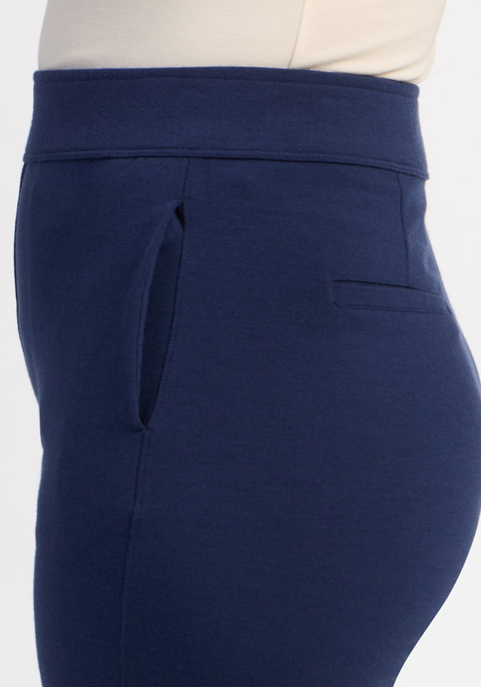Emerson Straight Leg Pants Petite - Ocean Cavern