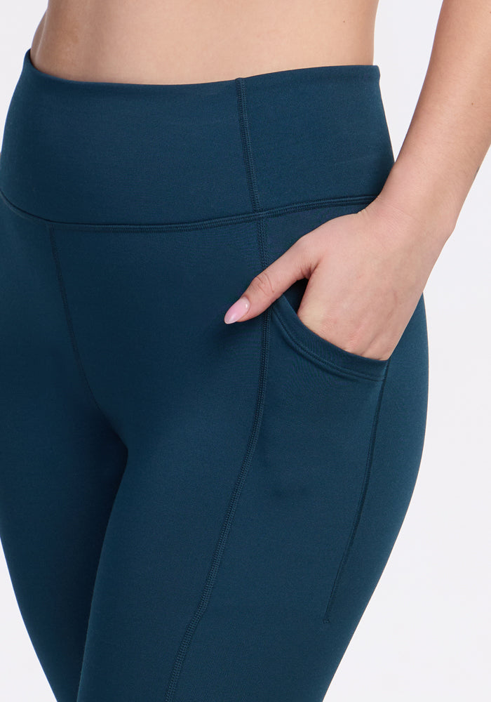 Merino Flex® McKenna Capris - Majolica Blue