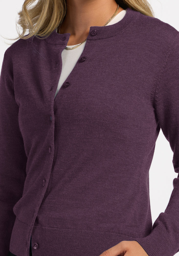 Caitlin Sweater - Purple Iris