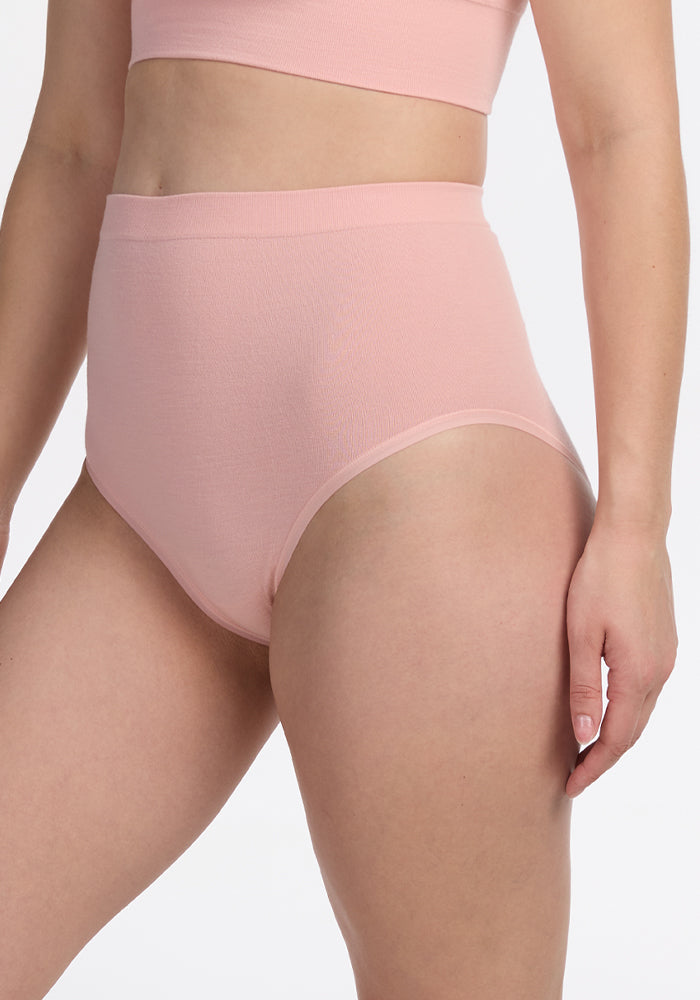 Mabel Full Coverage Underwear - Rosewater