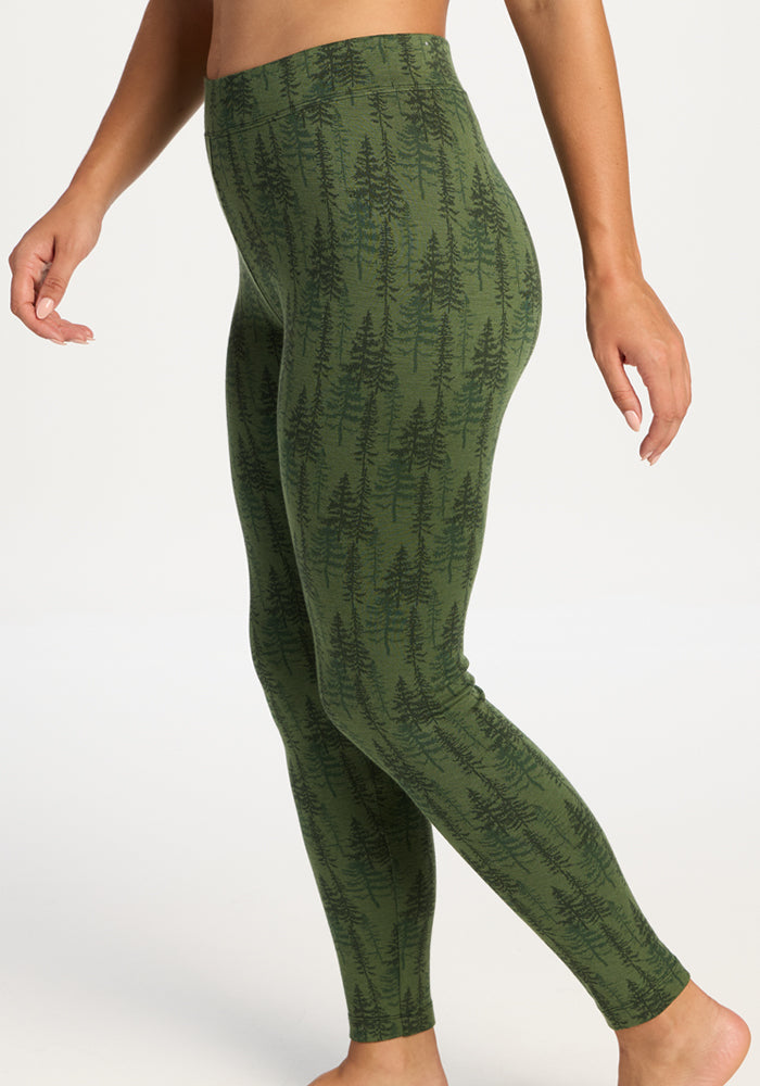 Taylor Baselayer Leggings - Forest Friends