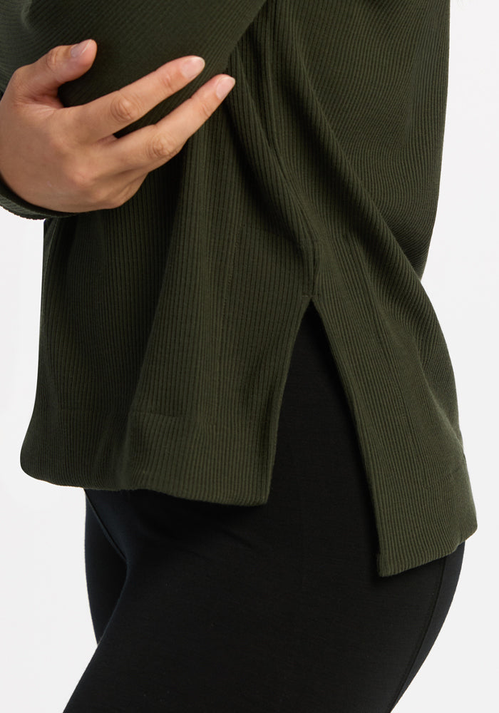 Ainsley Petite Sweater - Duffel Bag