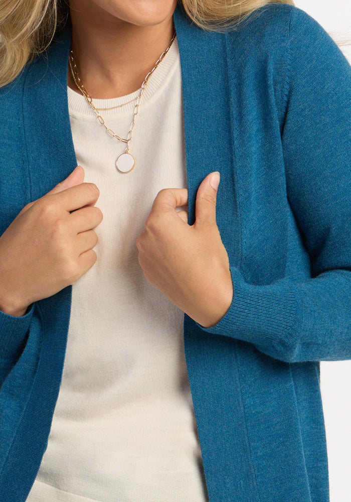 Macie Sweater - Blue Pine