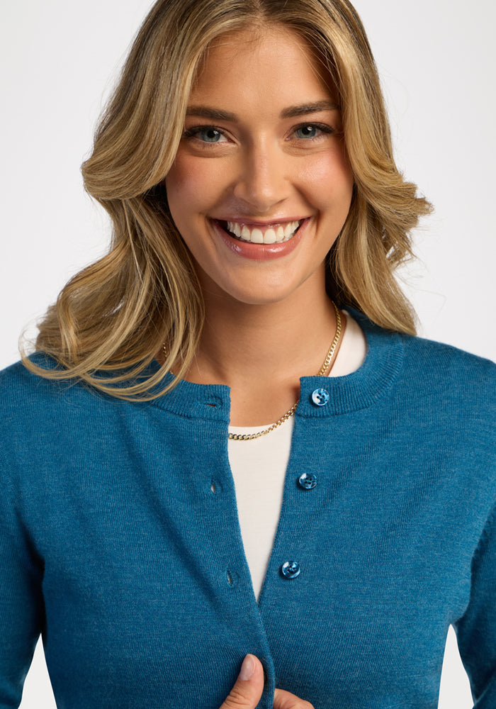 Caitlin Sweater - Blue Pine