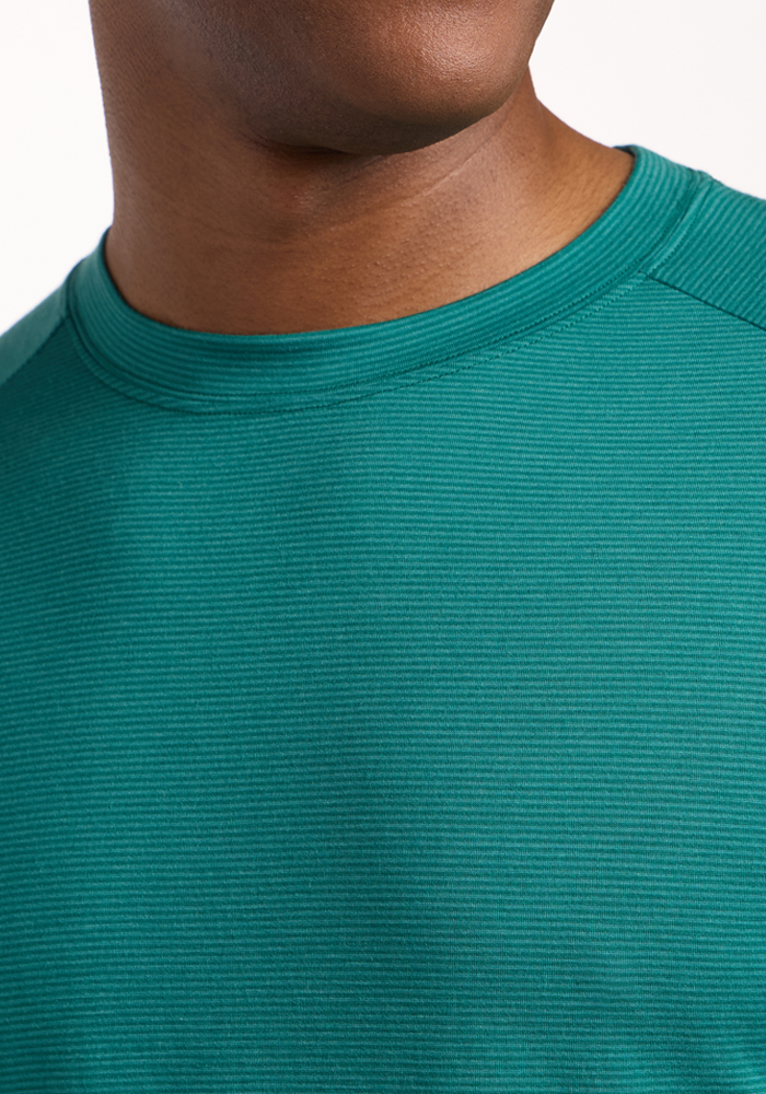 Essential Tee - Woodland Mini Stripe