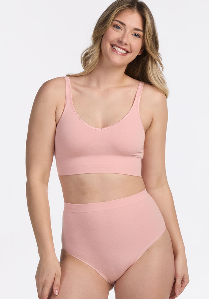 Mabel Full Coverage Underwear - Rosewater