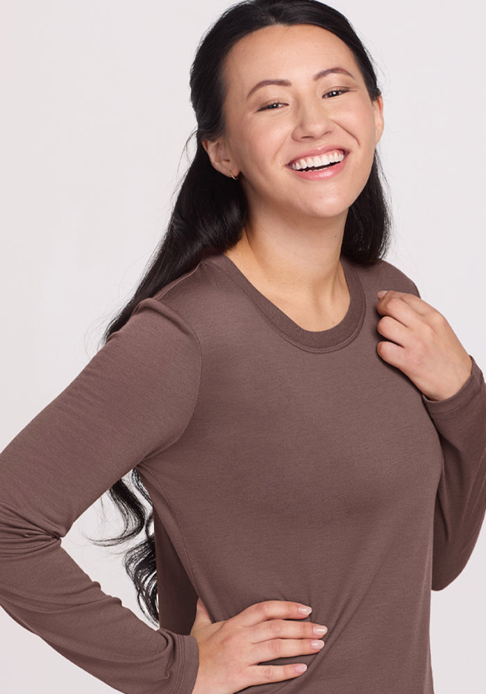 Hazel Tunic - Peppercorn