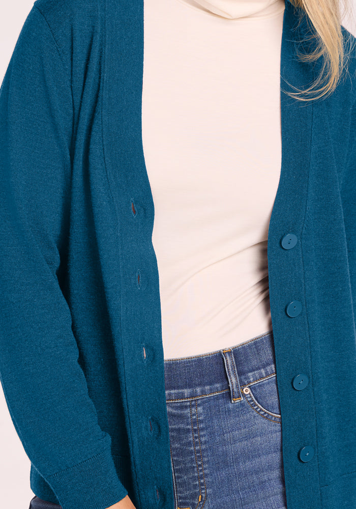Gia Sweater - Blue Pine