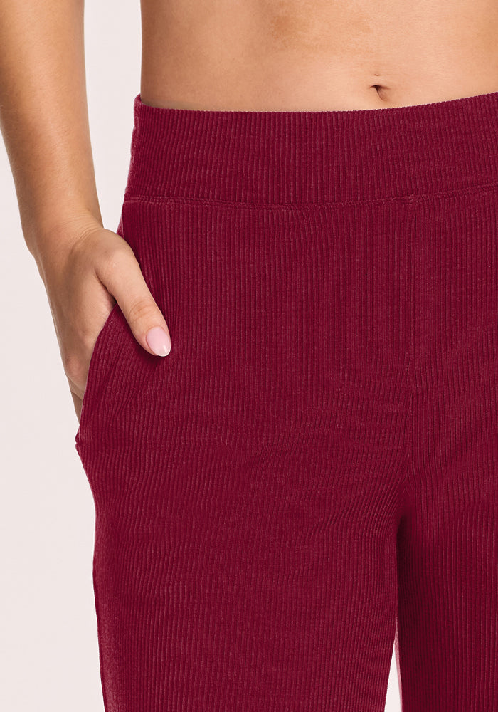 Luca Petite Pants - Beet Red
