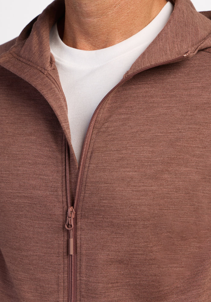 Boulder Hoodie - Sable Heather