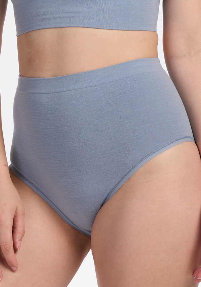 Mabel Full Coverage Underwear - Bluebell