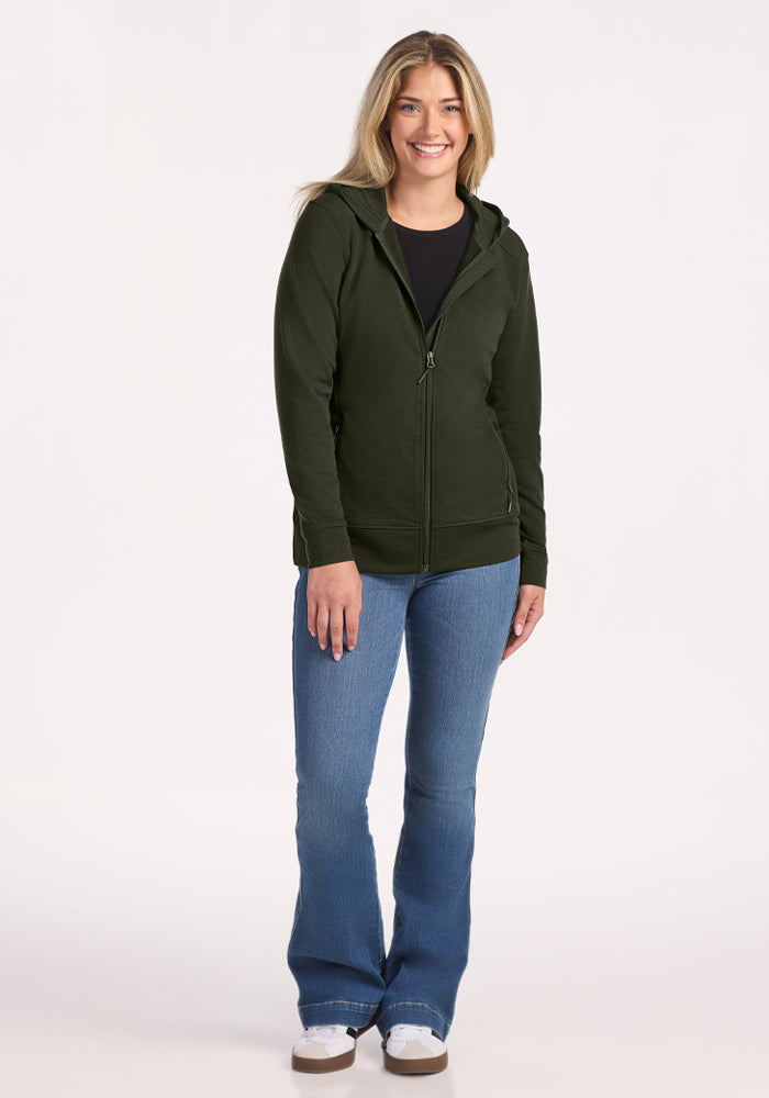 Darby Zip Up Hoodie - Duffel Bag