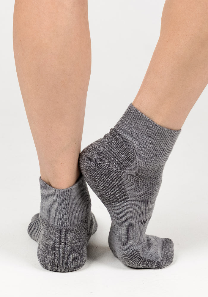 Womens Rambler Ankle Sock - Pebble