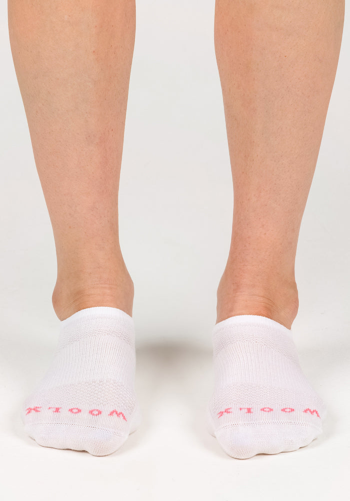 Womens Daisy Ped Socks - White Lightning