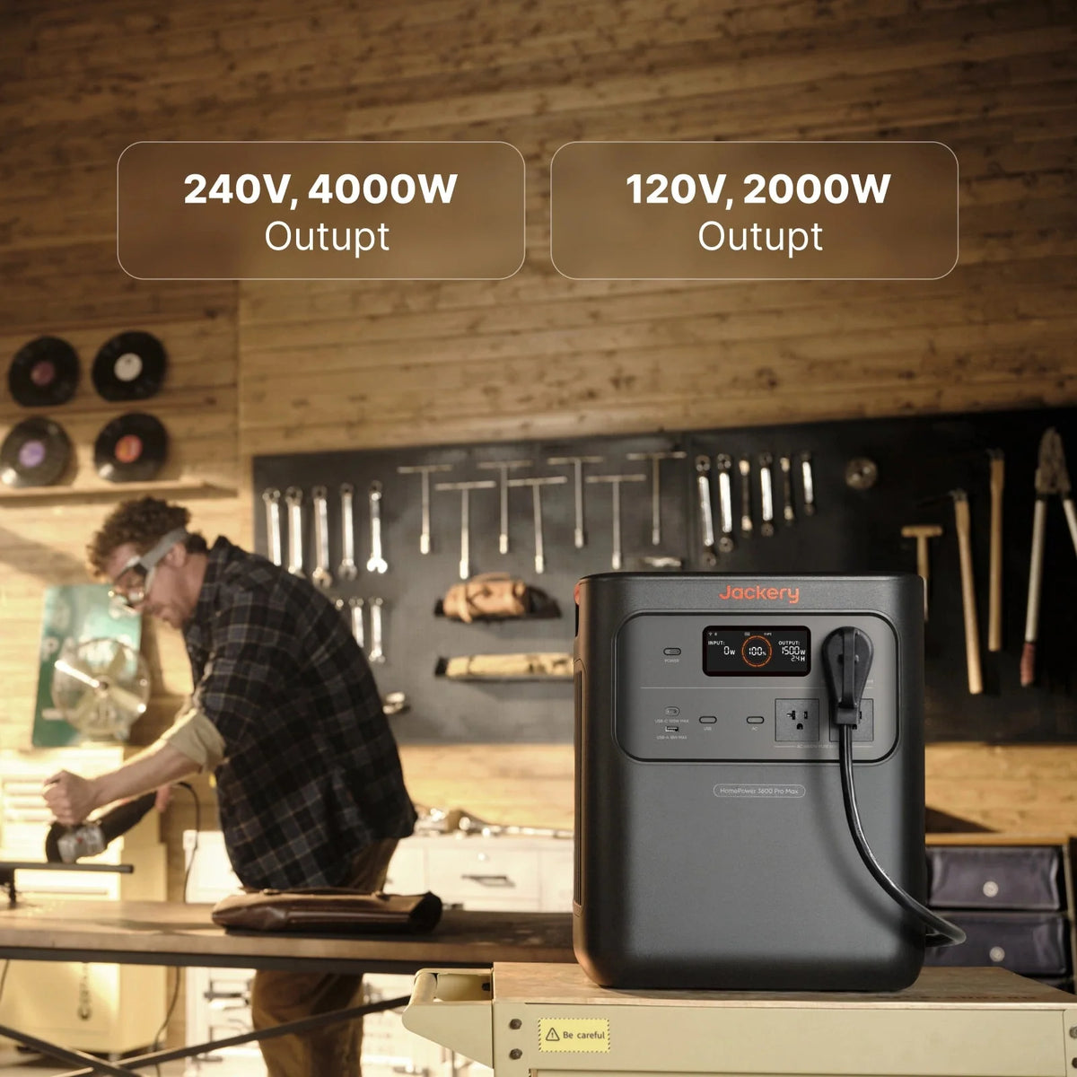 Jackery Solar Generator HomePower 3600 Pro Max