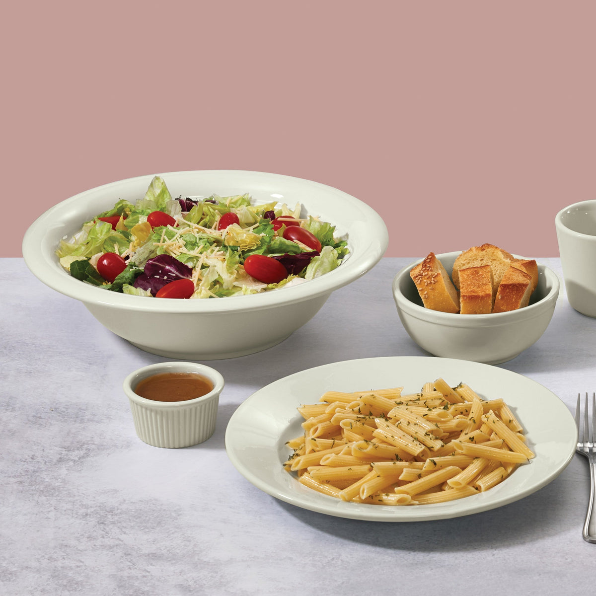 SSB-78-AW - Porcelain Specialty Salad Bowl, 78 oz (12 Pieces/Case)