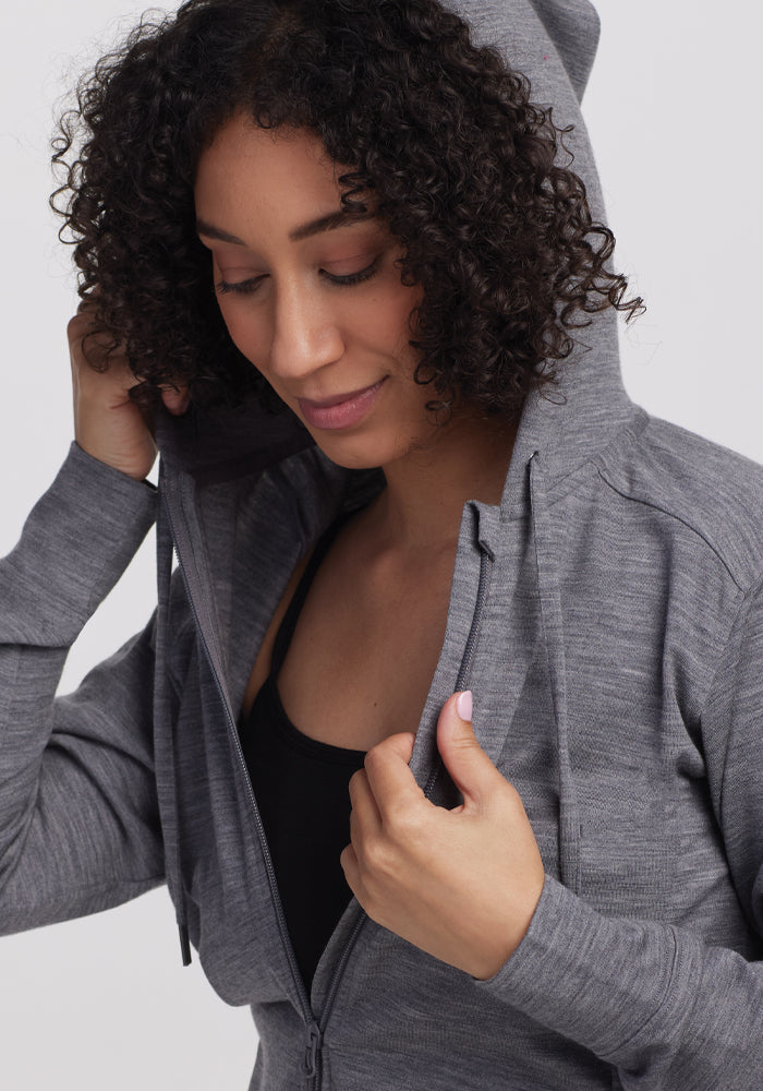 Ryann Hoodie - Graphite Heather