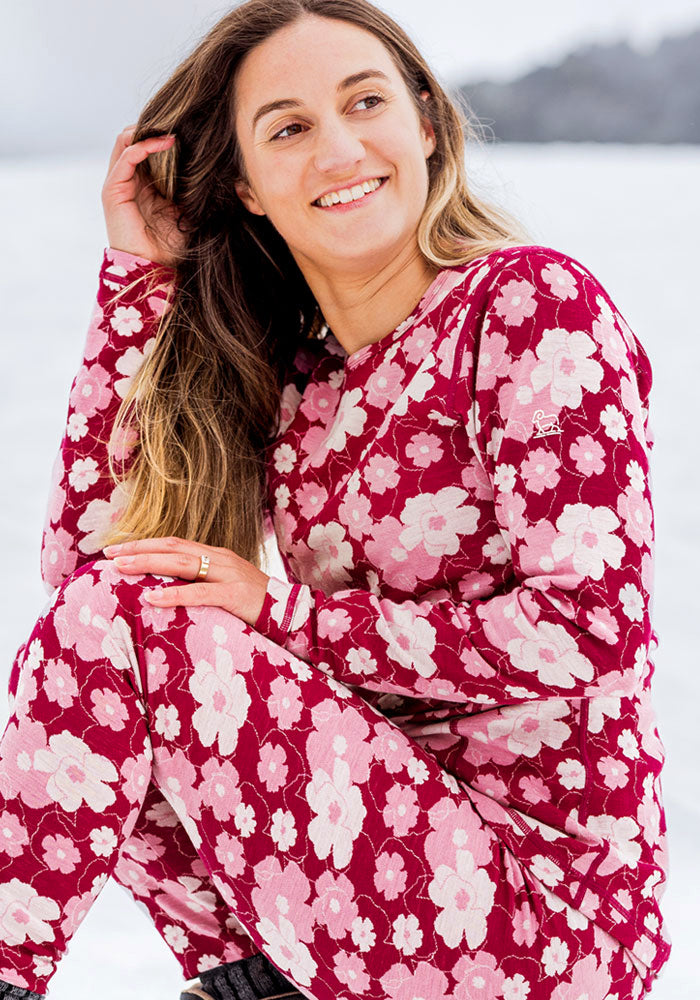 Maddie Baselayer Top - Floral Crush