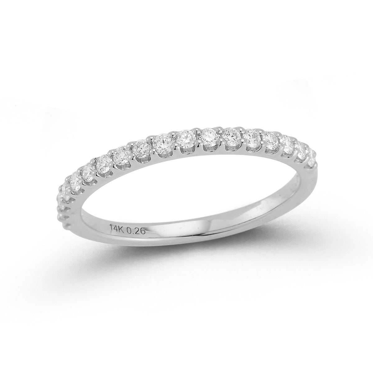 DRD Half Way Round Band - 0.25 Cttw
