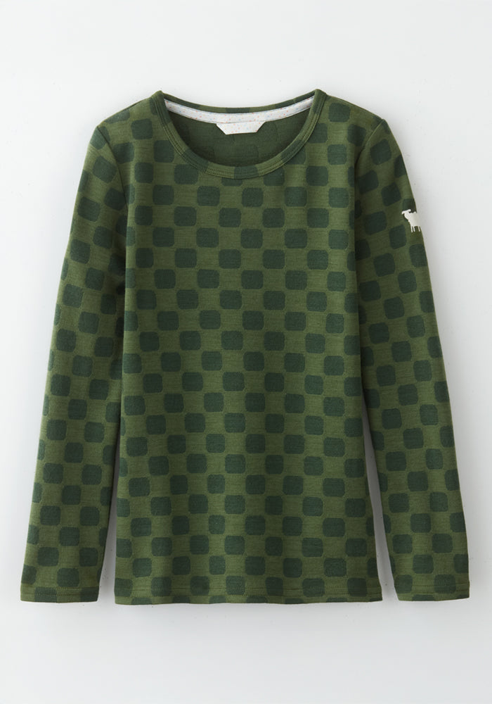 Kids Explorer Base Layer Top - Frog Hop