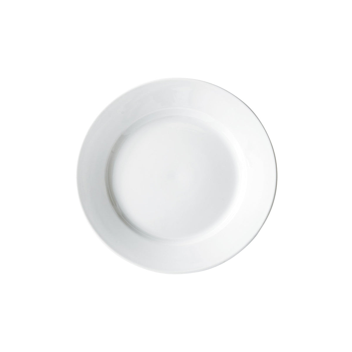 BPR-9RE - Porcelain Rolled Edge Plate, Porcelain - White (24 Pieces/Case)