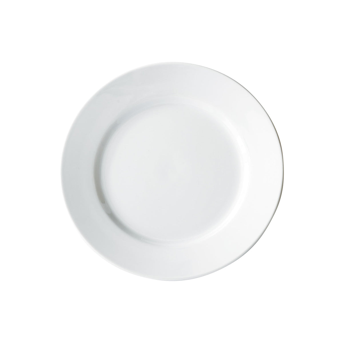 BPR-105RE - Birkhall Porcelain Rolled Edge Plate, 10-1/2" dia. - White (12 Pieces/Case)