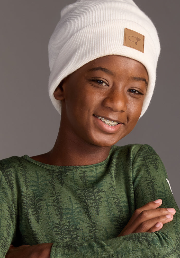 Kids Baylor Beanie - Whipped Cream