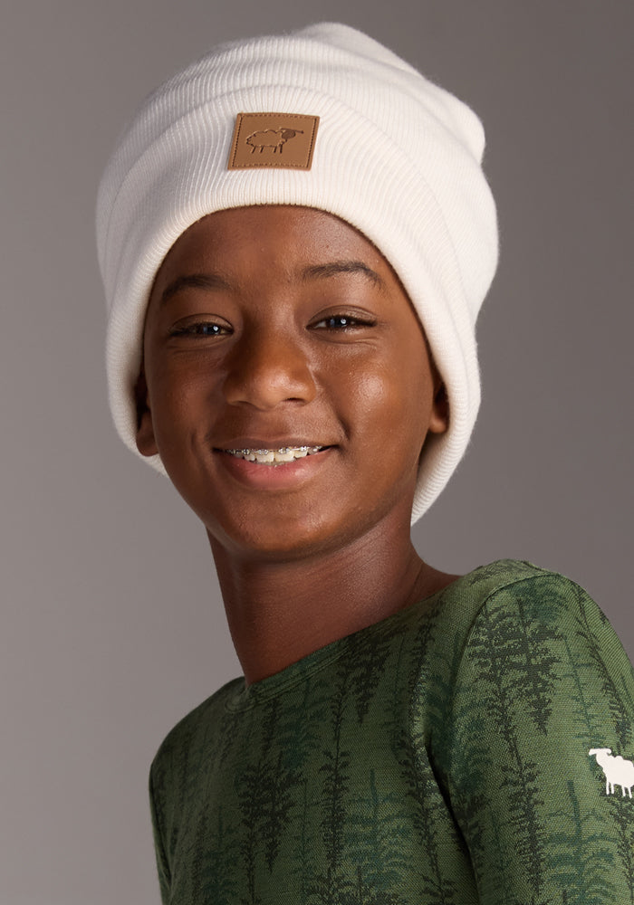 Kids Baylor Beanie - Whipped Cream