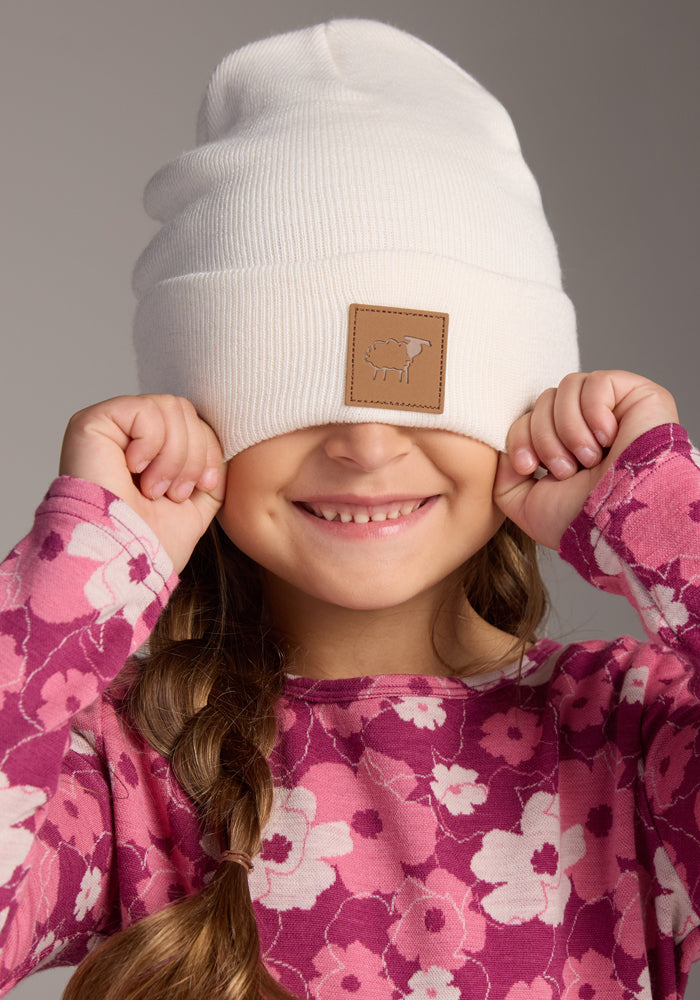 Kids Baylor Beanie - Whipped Cream