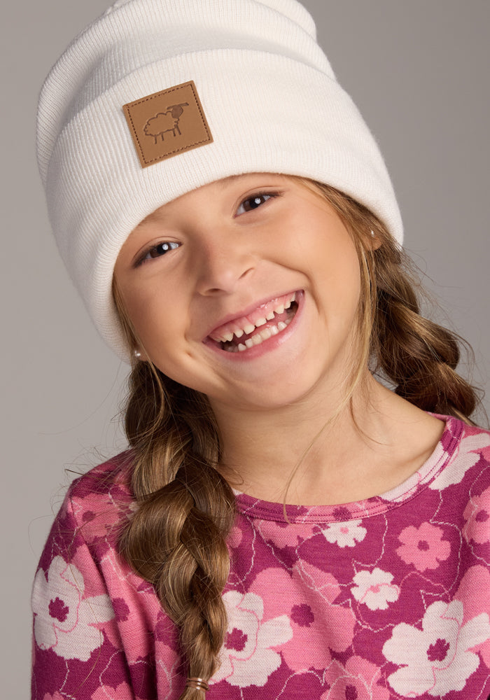 Kids Baylor Beanie - Whipped Cream