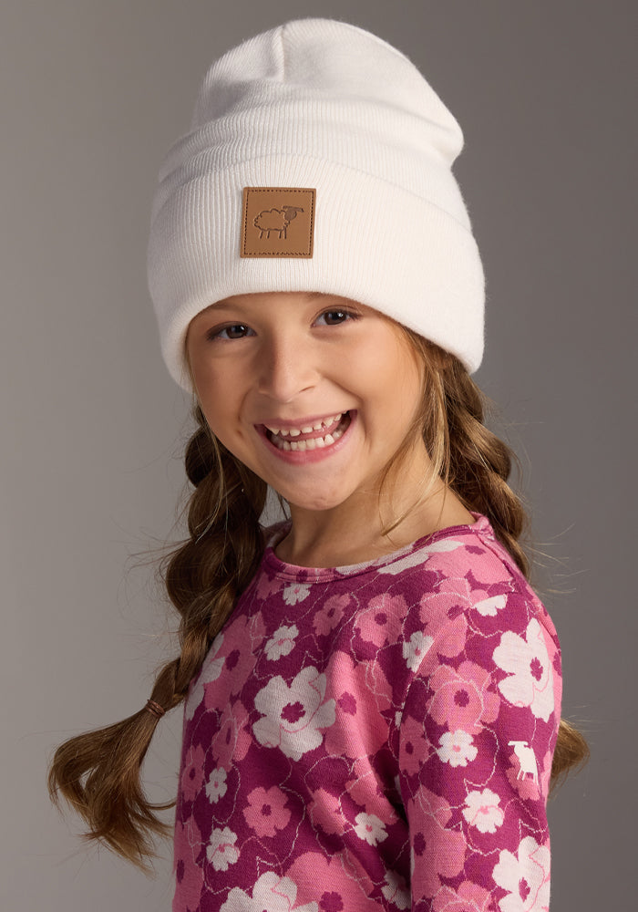 Kids Baylor Beanie - Whipped Cream