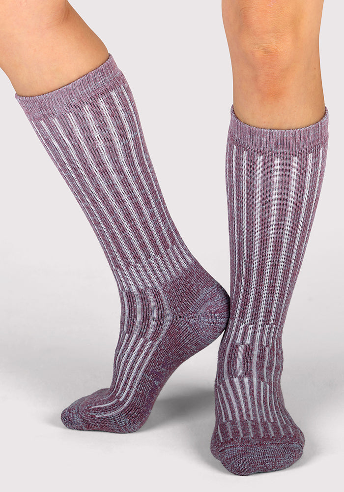 Womens Joey Mid Calf Socks - Wildflower