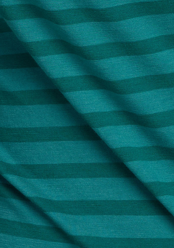 Mia V Neck - Woodland Stripe