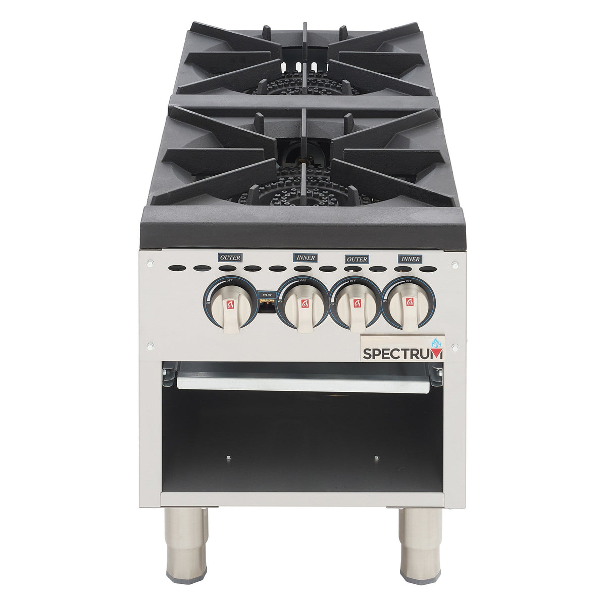 NGSP-2 - Spectrum Stock Pot Stove, Double Grate