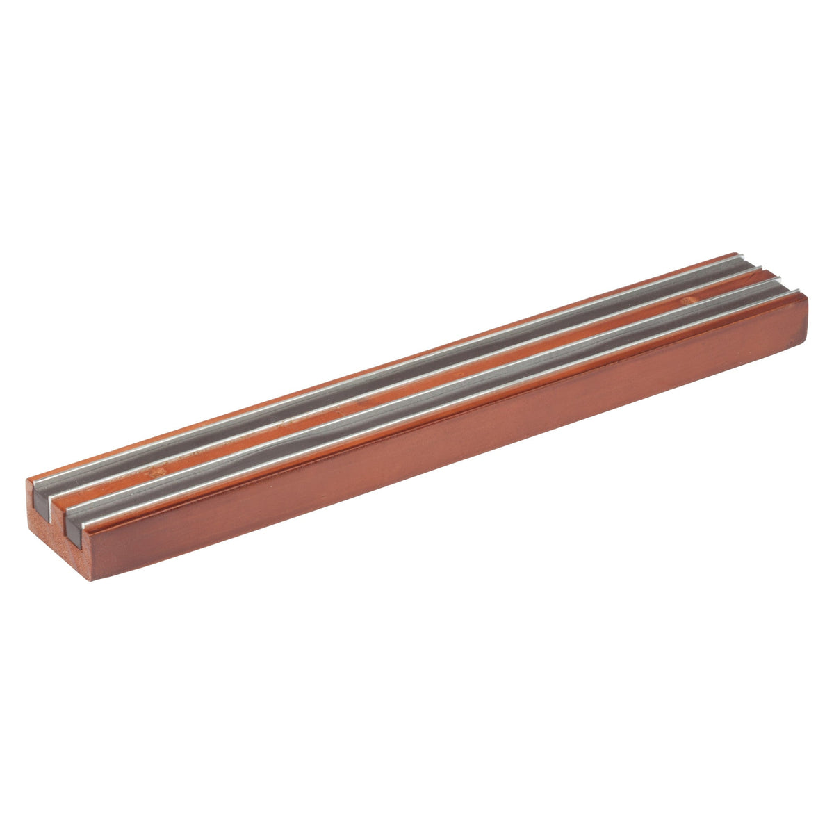WMB-12 - Magnetic Knife Bar, Wooden Base - 12"