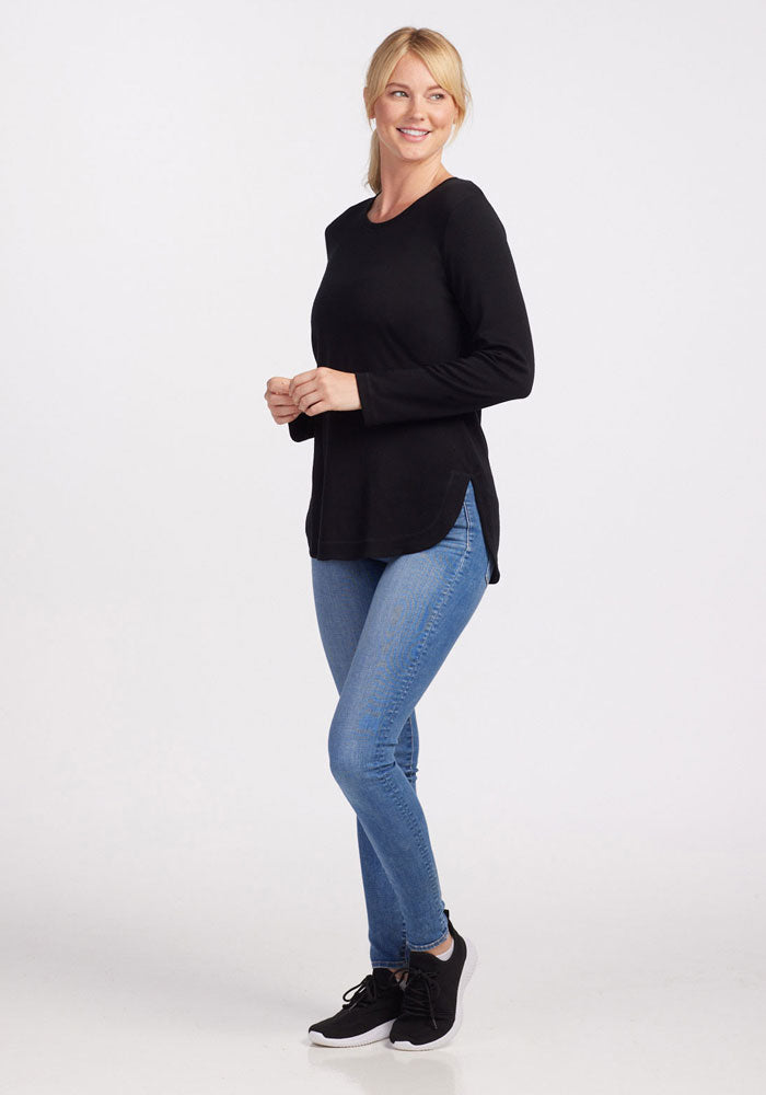Blair Petite Tunic - Black