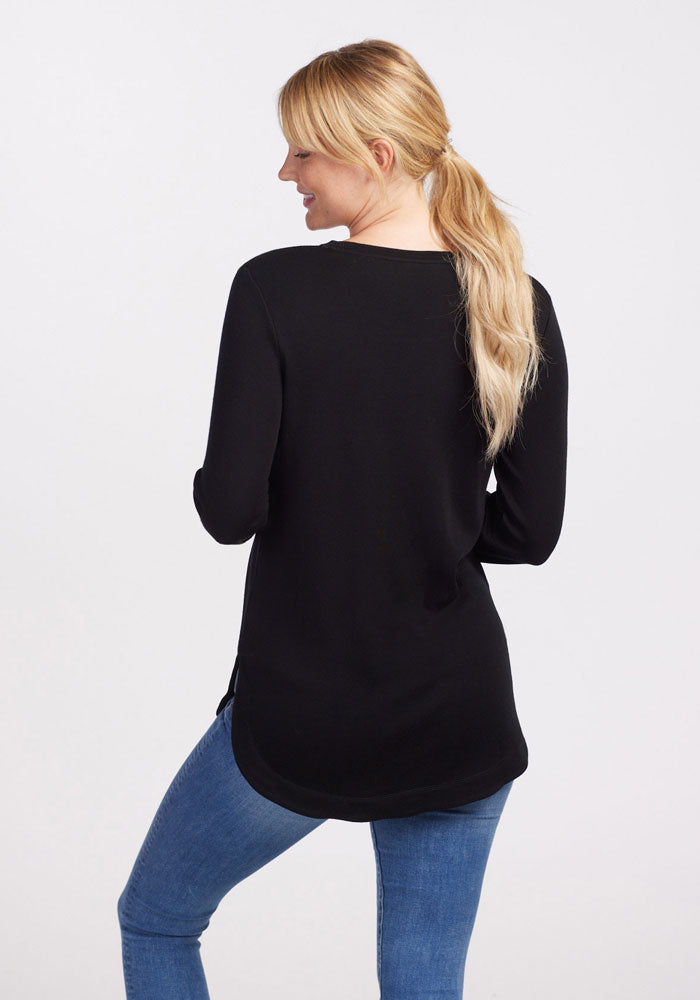 Blair Petite Tunic - Black