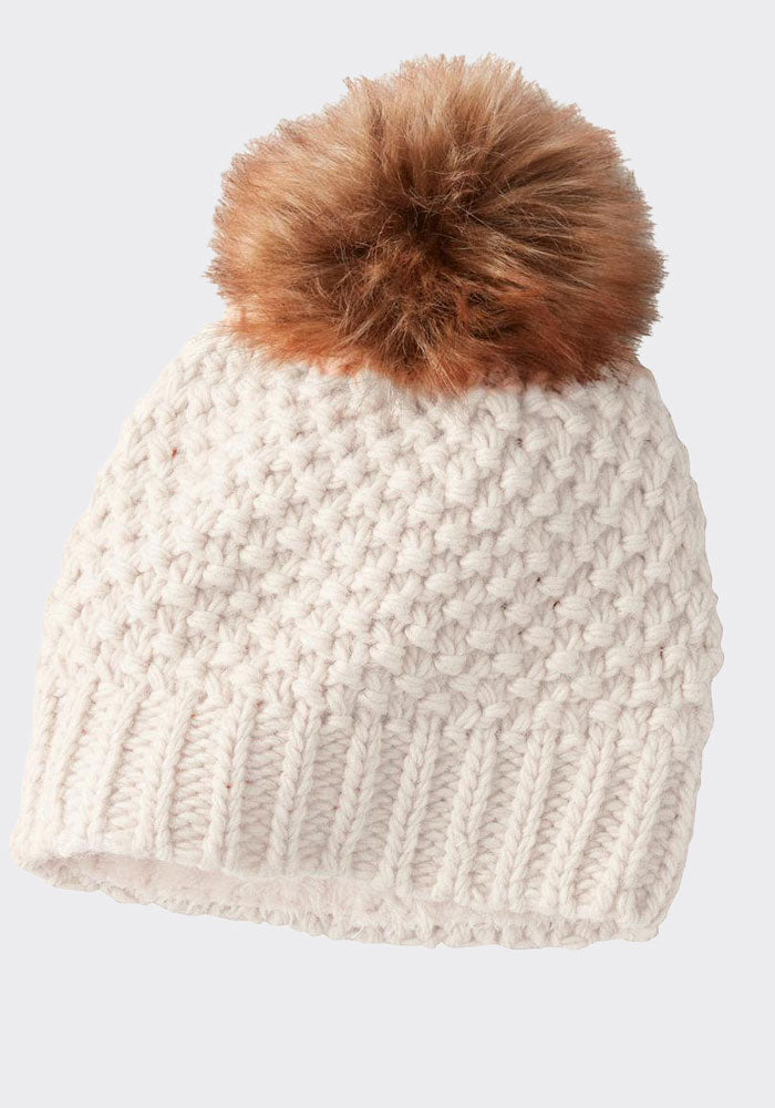 Kaylee Beanie - Cream