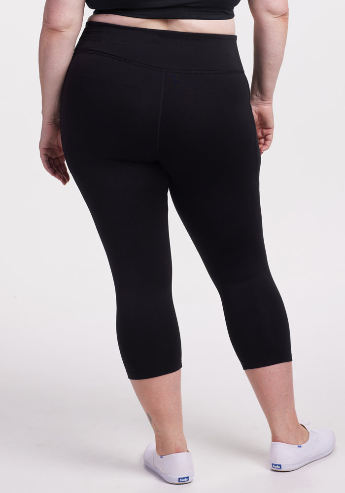 Merino Flex® McKenna Capris -Black