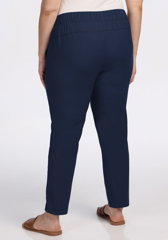 Nicole Ankle Pants - Deep Navy