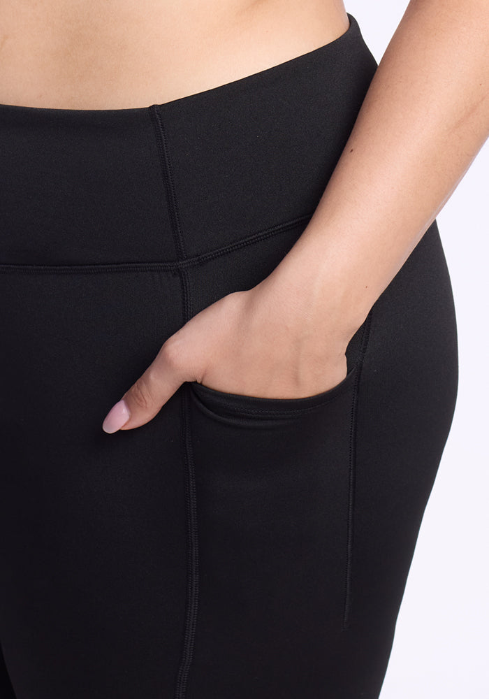Merino Flex® McKenna Capris -Black