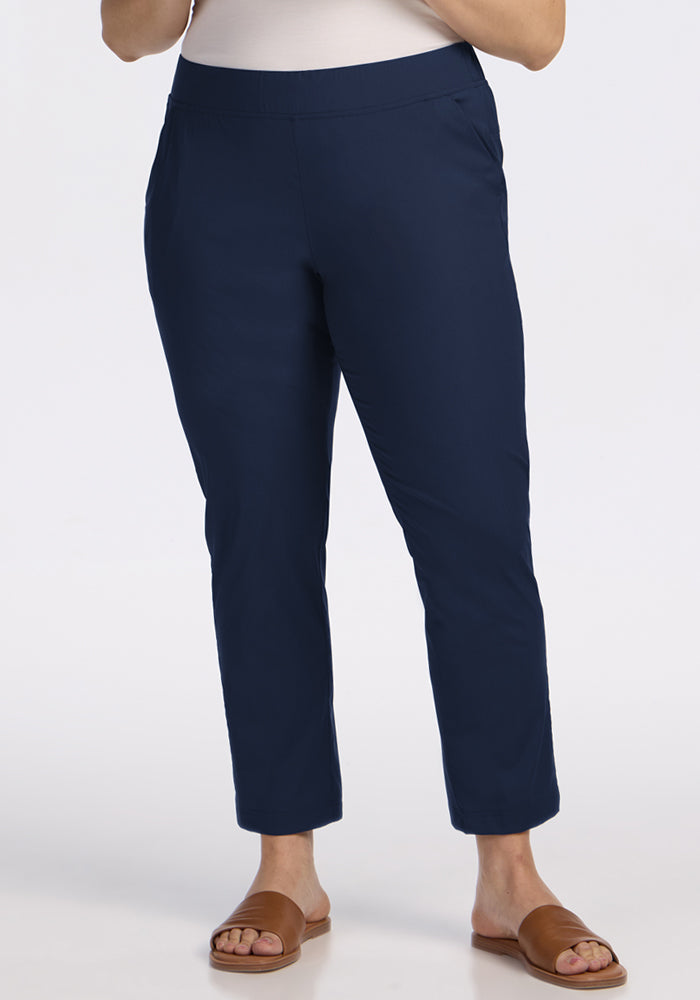 Nicole Ankle Pants - Deep Navy