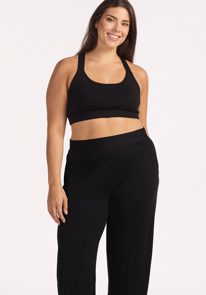 Maya Lounge Pants - Black