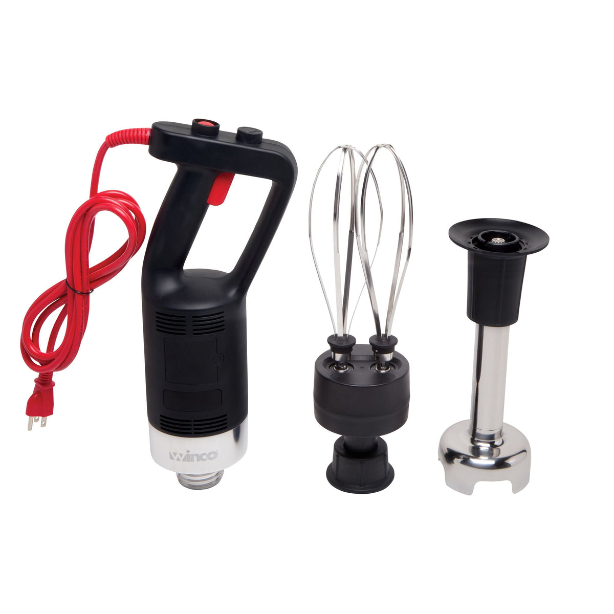 WIB-50010 - Winco ProFusion Immersion Blender with 10" Shaft & Whisk